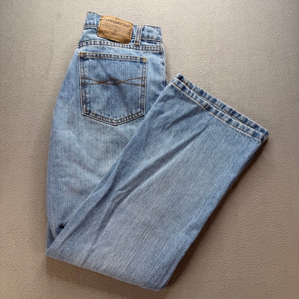 Vintage Jordache Jeans Denim Bootcut Regular Fit Size 10 Light Blue High Rise